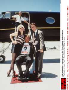 Courtney Love, Woody Harrelson And Edward Norton in "The People Vs. Larry Flynt" (Photo By Getty Images)