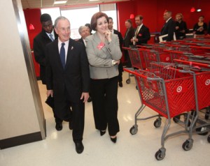 Bloomberg and Quinn (Photo: Spencer T Tucker)
