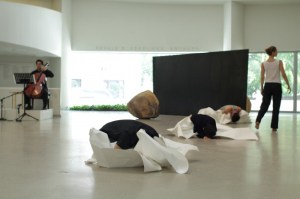 Dancers Perform On Vanishing by Jonah Bokaer