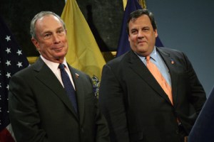 Mayor Bloomberg Meets with New Jersey Governor-Elect Chris Christie December 10, 2009 (Photo Credit: Edward Reed)