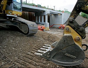 NJ TRANIST TUNNEL: ARC Tunnel Project has been put on hold by NJ Governor Christie. The project can be seen on Tonnelle Ave in North Bergen.
