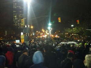 Occupy Wall Street Brooklyn Bridge