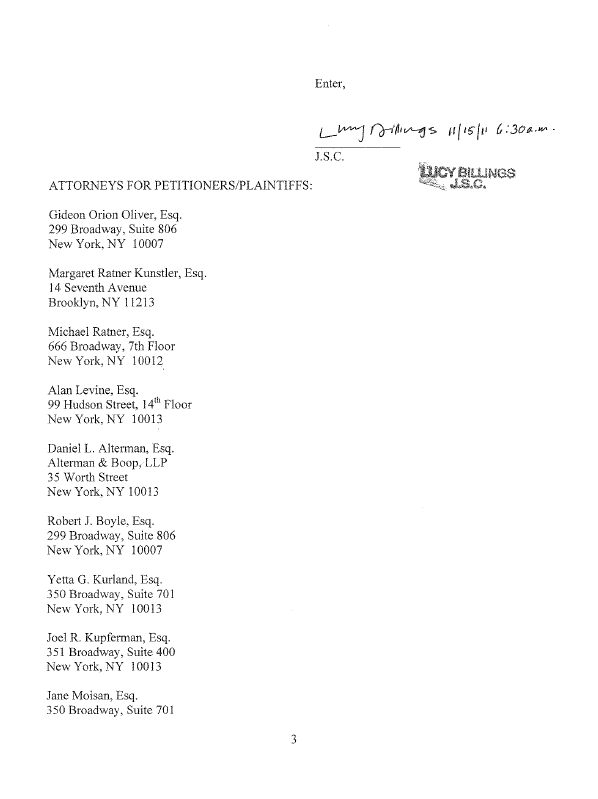 Court Order Page 3