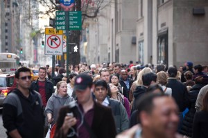 Signs Of Holiday Season Abound On New York's Streets