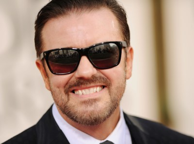Ricky Gervais at Golden Globes