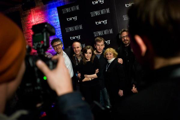 Ira Glass with Sleepwalk With Me cast