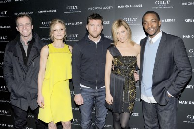THE CINEMA SOCIETY & GILT MAN with GREY GOOSE host a screening of "MAN ON A LEDGE"