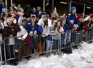 Not so fast, fans. (Getty)