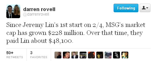 Linsanity numbers