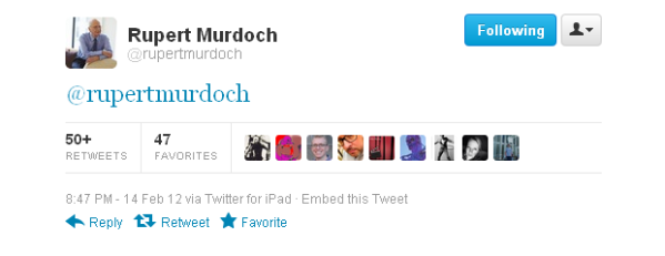 RUPERT MURDOCH