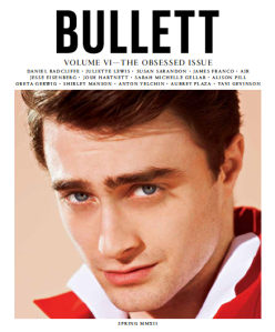 'Bullett' cover, shot by Mariano Vivanco.