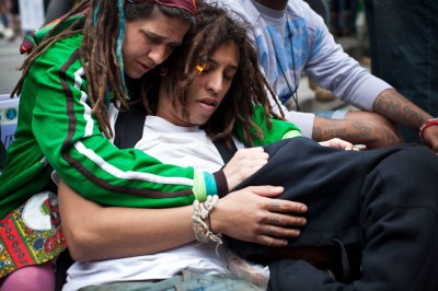 Occupy Wall Street Marches Against Police Brutality
