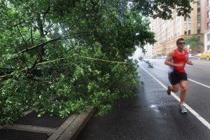 New York City Hit By Hurricane Irene