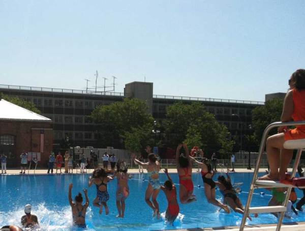 At least some people seem to be having fun. (NYC Parks Department)