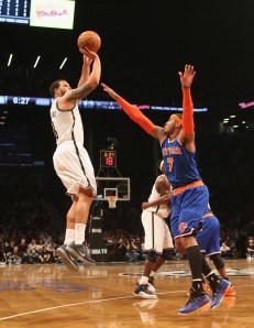 New York Knicks v Brooklyn Nets