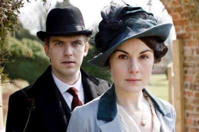 Dan Stevens and Michelle Dockery of 'Downton Abbey'