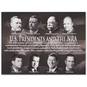 A picture promoting the NRA presidential coin set from the group's online store. (Photo: NRAStore.com)