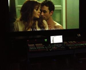 Lindsay Lohan and James Deen in The Canyons (Facebook)