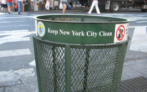Upper East Side residents talk trash.