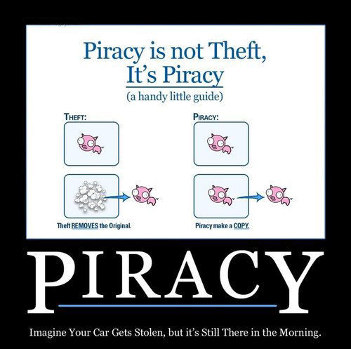 Information freedom view of piracy explained. (Memerial.net)