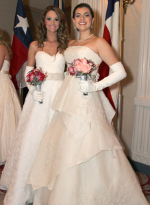 Madison Powell and Jordan Naftalis at the International Debutante Ball. (McMullan)