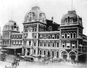 The old Grand Central, demolished to make way for change.