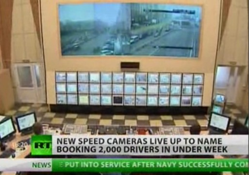 It's like they're TRYING to troll George Orwell. They know he's dead, right? (Photo: screencap, Russia Today)