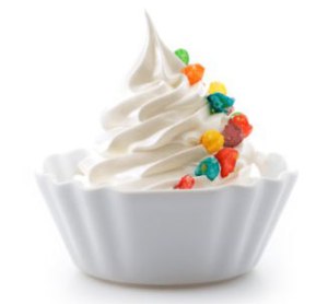 Nothing says I love you like frozen yogurt.