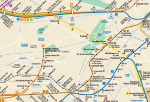 One former transit manager wants to see the R train run along the old Rockaway Beach Branch line.