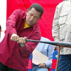 Hugo Chavez.