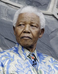 Nelson Mandela.