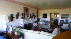 Apparently pink crown moldings were in style in 1929.