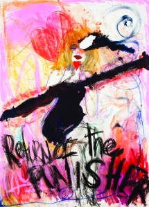 Art by Courtney Love.