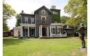 It's a mansion. With 7 acres. And it gets light on all four sides.