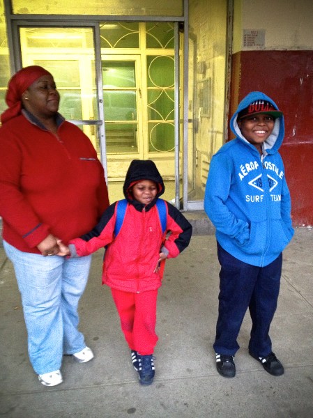 Anne, Jordan and Tyler Pierre.