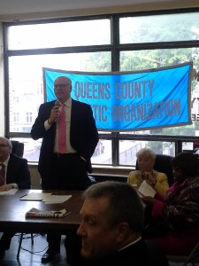 Queens Democratic Party Chair Joe Crowley announced his endorsements.