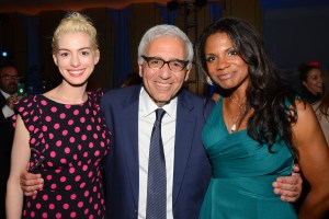 Anne Hathaway, Reynold Levy, Audra McDonald.
