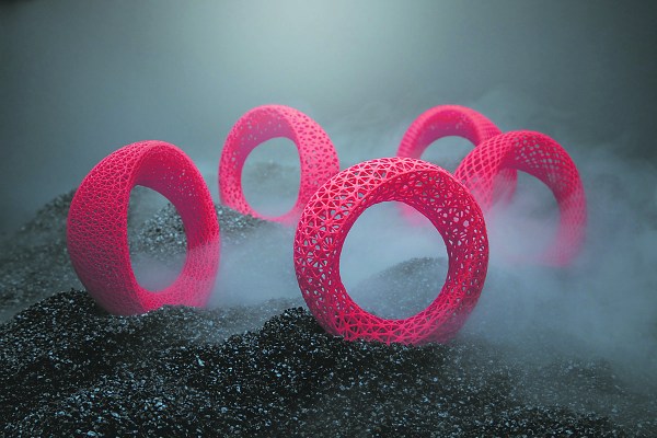 3D bracelet by Blueberries.