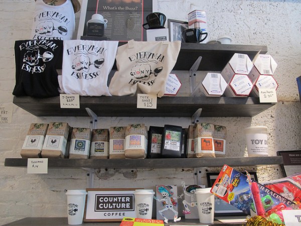 Everyman Espresso merchandise (Getty Images).
