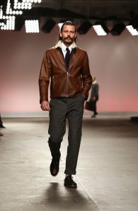 A look from the Oliver Spencer Autumn/Winter 2013 collection.