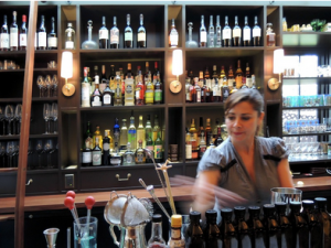 Pelaccio's bartender Kat Dunn. (Photo: Laetitia Hussain)