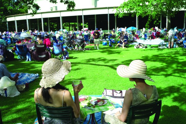 Summer standby: Picnic at Tanglewood.