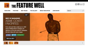 A preview of the homepage, which is still under construction. (Via Nicholas Jackson).