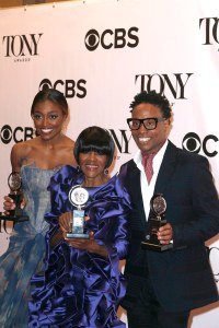 Patina Miller, Cicely Tyson, Billy Porter.