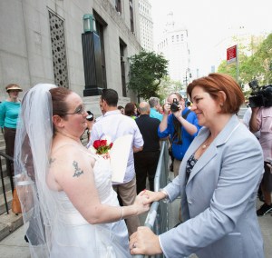 First Day Of Legal Same-Sex Marriage In New York State