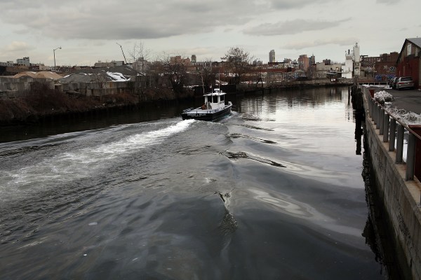 The Gowanus Canal. (Getty)