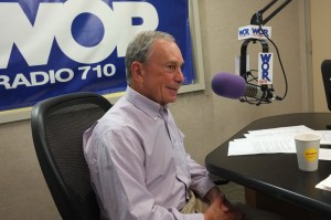 Mayor Bloomberg during an appearance on WOR. (Photo: Flickr/nycmayorsoffice)
