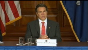 Gov. Andrew Cuomo, speaking today in Albany. (Photo: governor.ny.gov)