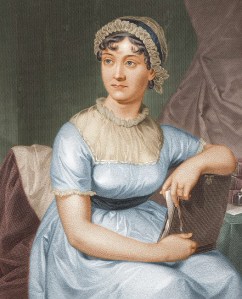 A portrait of Jane Austen