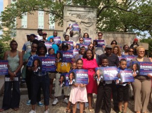 Kathleen Daniel at her kickoff. (Photo: Daniel campaign)